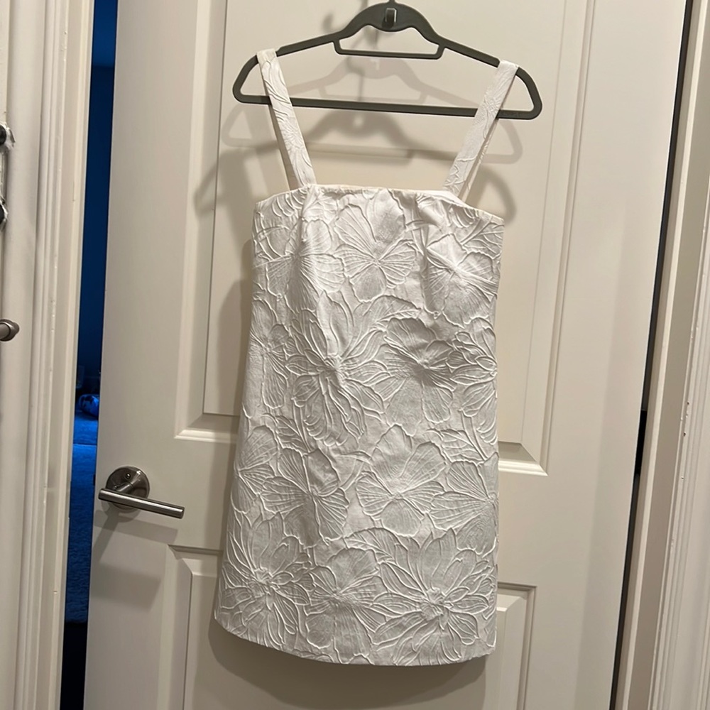 Jcrew Size 0 White Mini Dress
